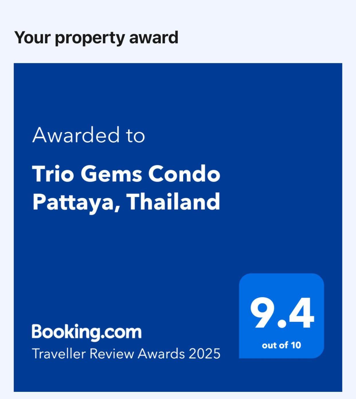 Trio Gems Condo Pattaya, Thailand Jomtien Beach Esterno foto